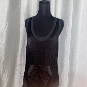 bebe Black Sleeveless Top